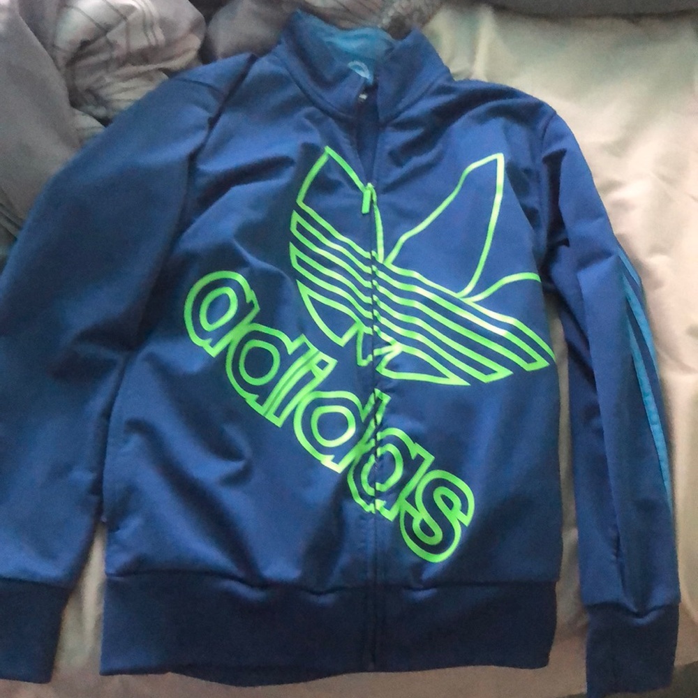 adidas zip up..brand new!!